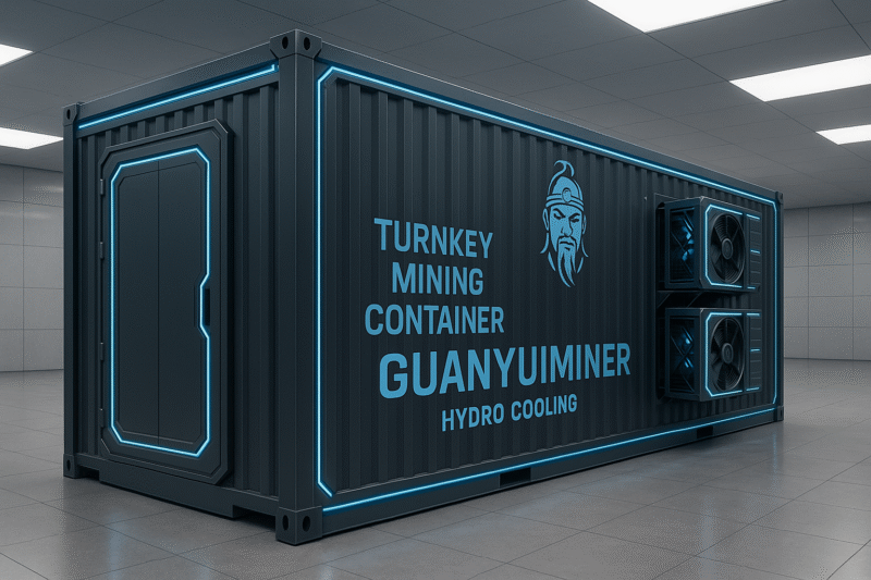 Turnkey Mining Container – Hydro-Cooled High-Performance Solution Micro Farm - Image 2