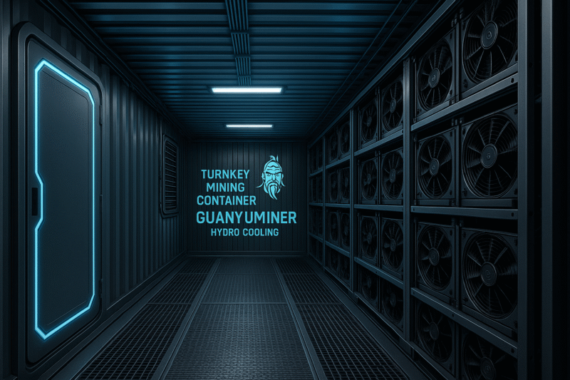 Turnkey Mining Container – Hydro-Cooled High-Performance Solution Macro Farm - Image 2